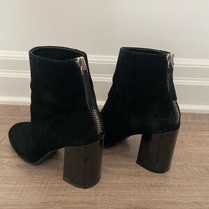 Aldo Black Ankle Boots Size 37